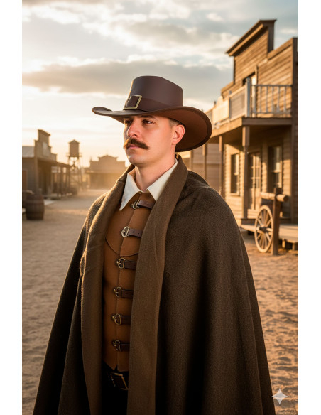 Cappello Solomon Kane in pelle...