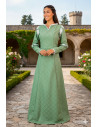 Vestito medievale Merida - Verde