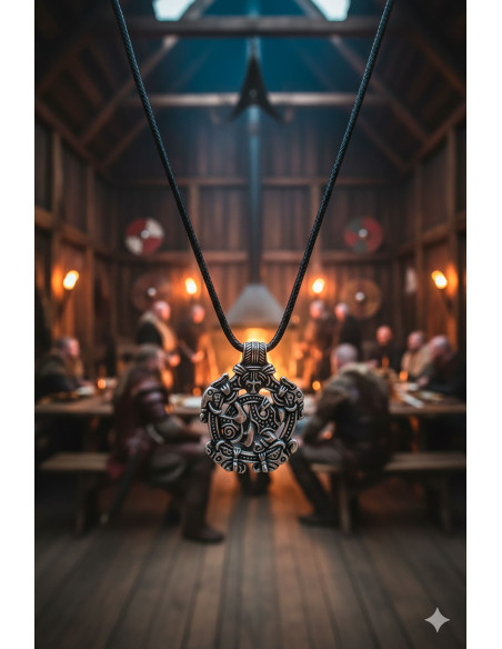Collana vichinga di Jarl - Argento Collana vichinga di Jarl - Argento