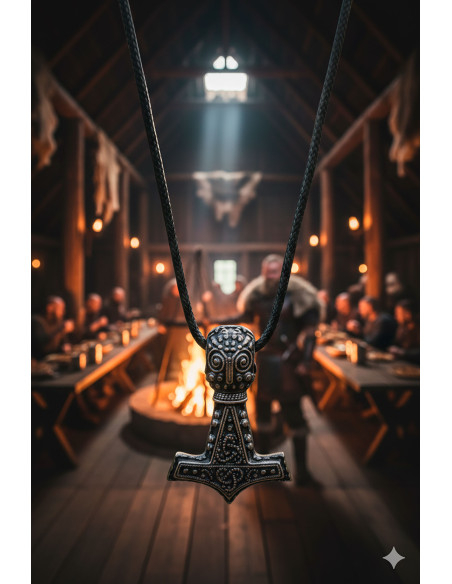 Collana Vikingo Sacro Mjolnir Collana Vikingo Sacro Mjolnir