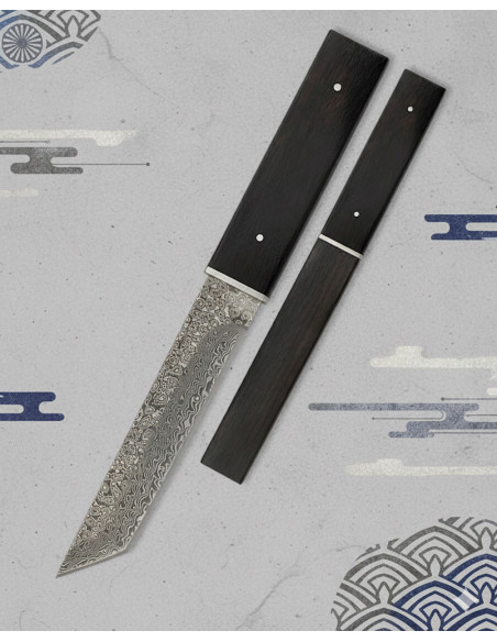 Coltello Albainox Damasco fodero in...