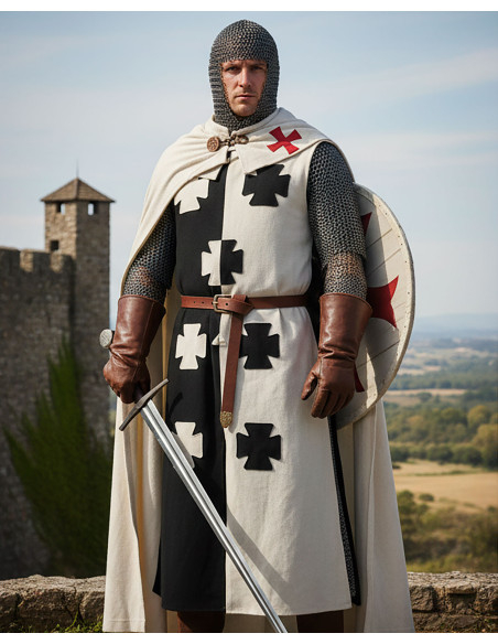 Tunica di lino da crociato