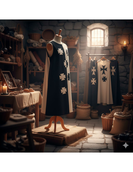 Tunica di lino da crociato