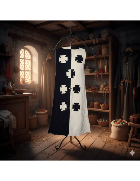 Tunica di lino da crociato