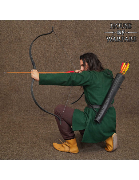 Carcaccio medievale in pelle per...