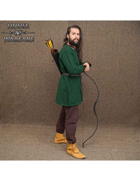 Carcaccio medievale in pelle per...