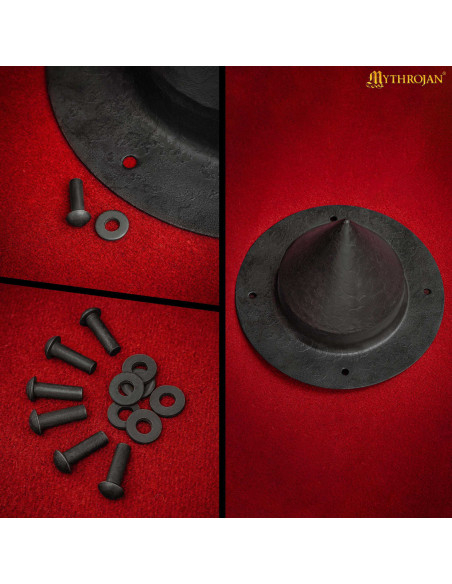 Boss medievale per scudo germanico,...