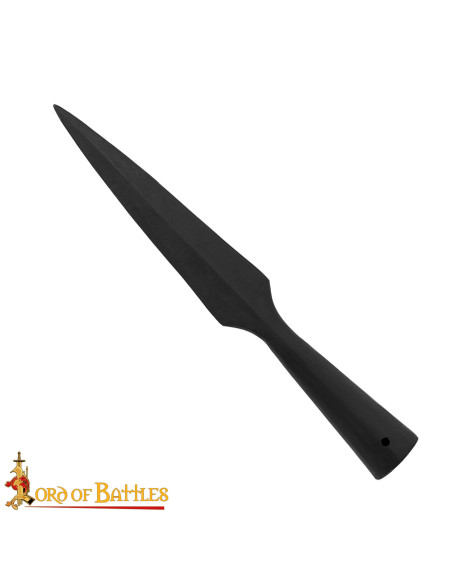 Punta di lancia medievale in acciaio...