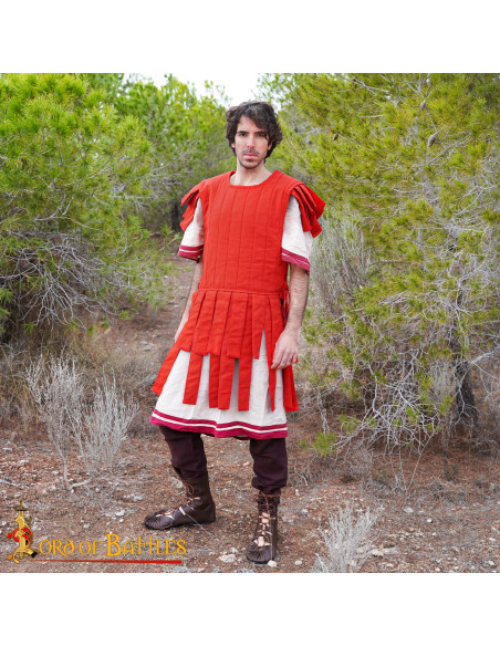 Gilet romano imbottito in cotone,...