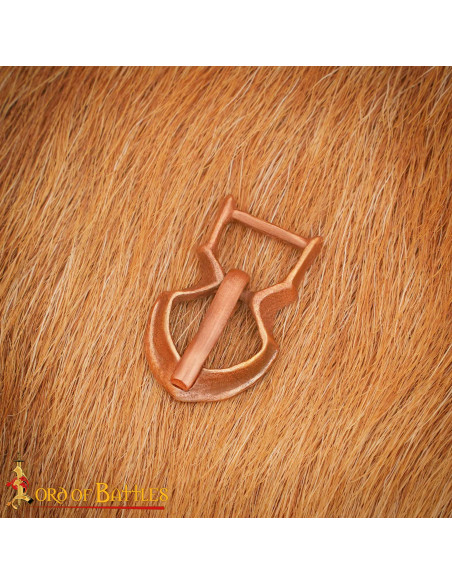 Fibbia medievale piccola in ottone...