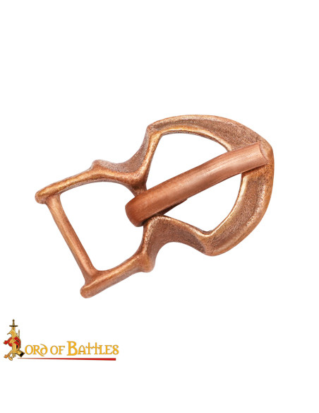 Fibbia medievale piccola in ottone...