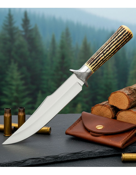 Coltello da caccia SCK con fondina,...