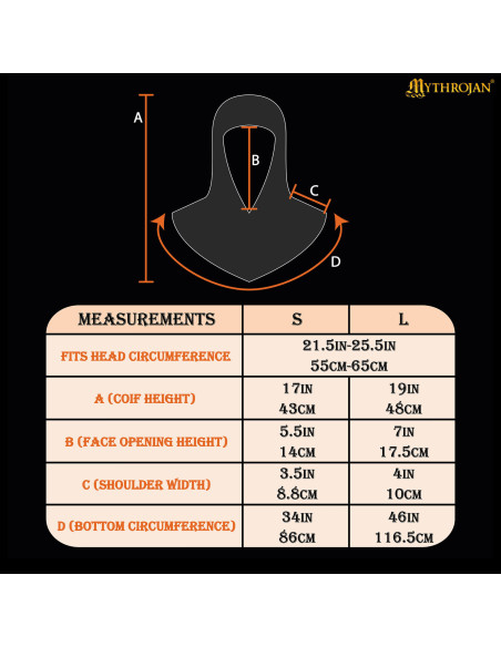 Gambesie a maglia di anelli a V,...