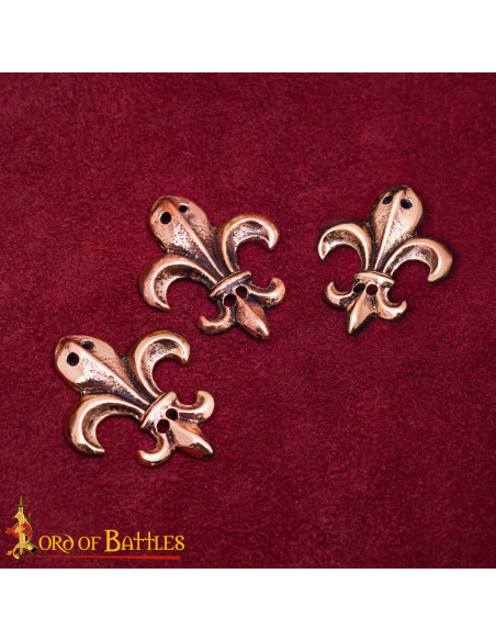 Set di 3 ornamenti medievali con...