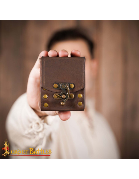 Piccolo borsa in pelle per cintura,...