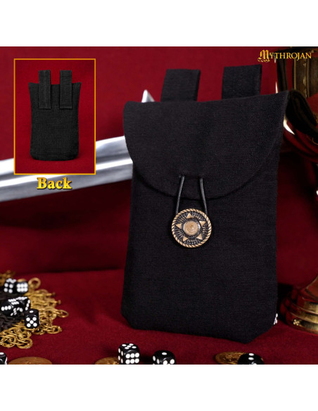 Borsa limosnera medievale in cotone...