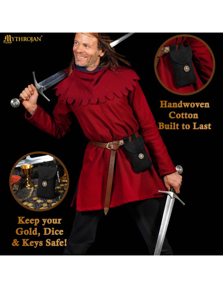 Borsa limosnera medievale in cotone...