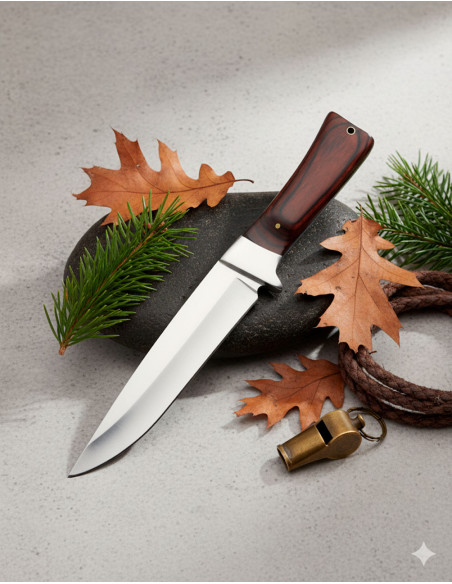 Coltello da caccia SCK con fodero in...