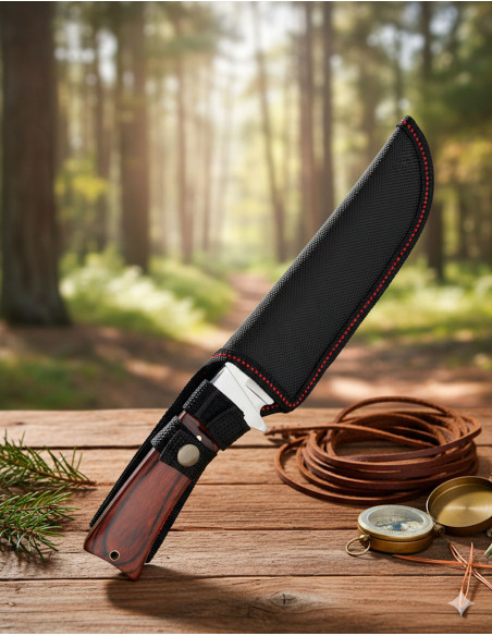 Coltello da caccia SCK con fodero in...