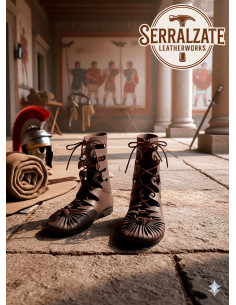 Sandali o calzature da legionario romano artigianali,... 2