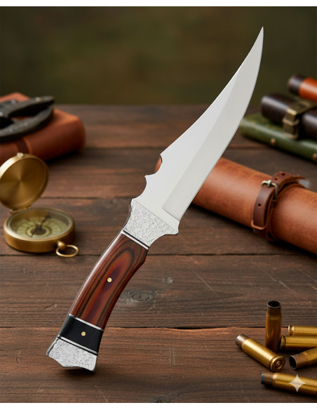 Coltello da caccia SCK con fodero in...