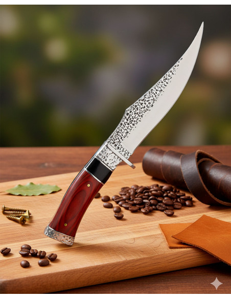 Coltello da caccia SCK, con fondina...