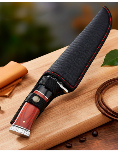 Coltello da caccia SCK, con fondina...