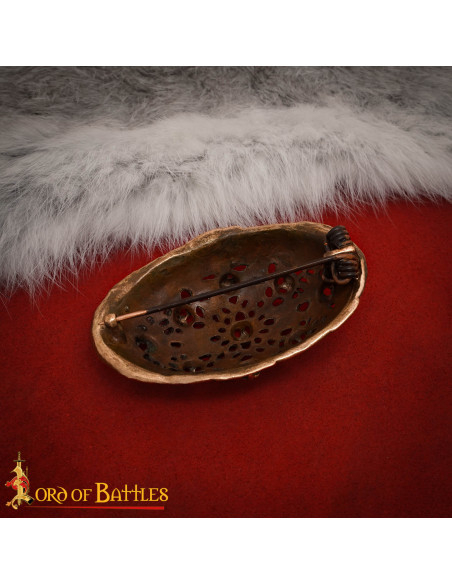 Fibbia vichinga ovale del IX secolo... Fibbia vichinga ovale del IX secolo...