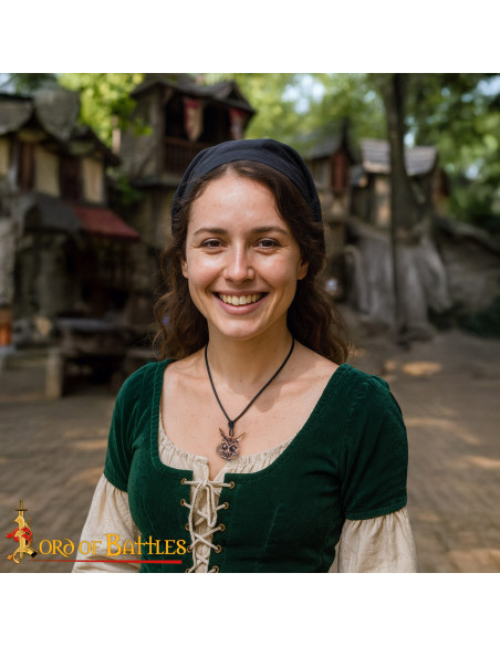 Ciondolo medievale modello Gufo in...