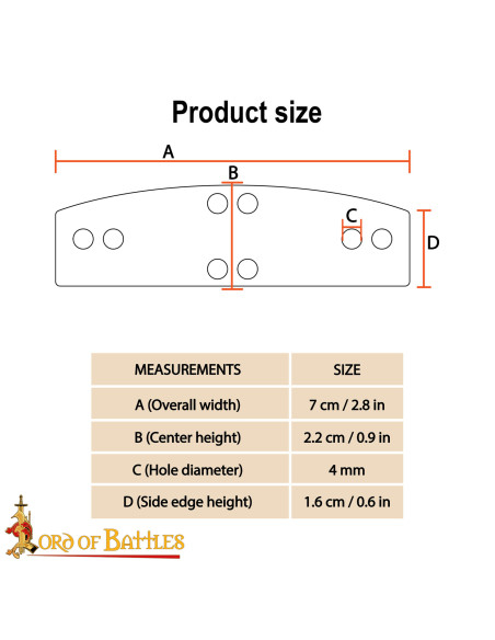 Set di 100 placche in acciaio...