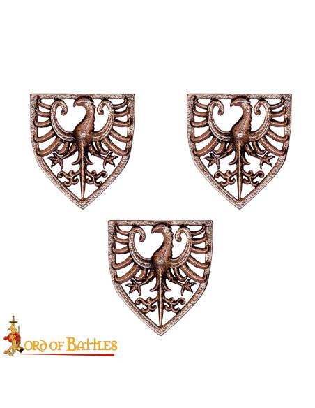 Set di 3 stemmi medievali modello...