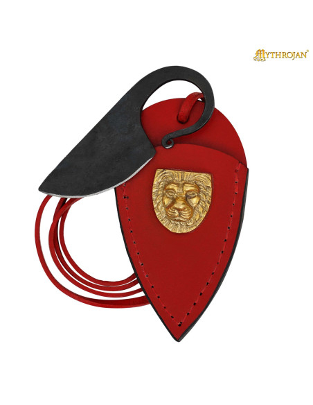 Coltello celtico forgiato a mano con...