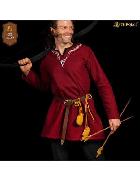 Pacco di 2 borse limosnera medievali...