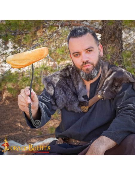 Forchetta vichinga in ferro battuto...