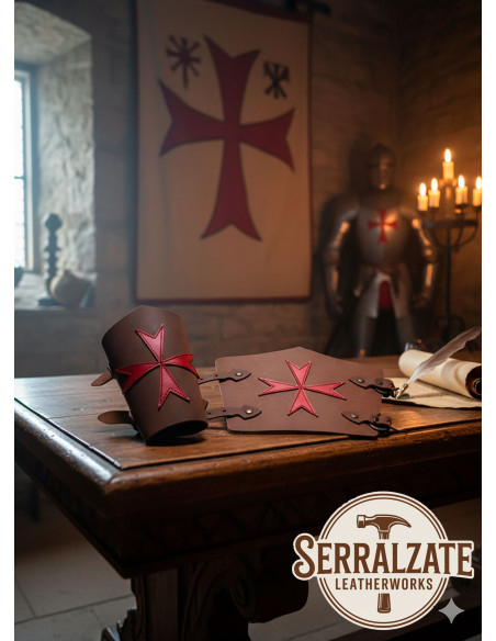 Bracciali templari Croce delle otto...