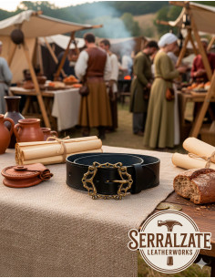 Cintura Medieval Basilio - Nero