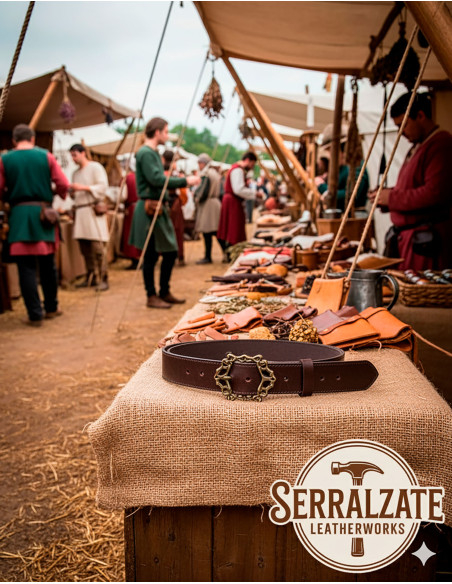 Cintura Medieval Basilio - Marrone scuro