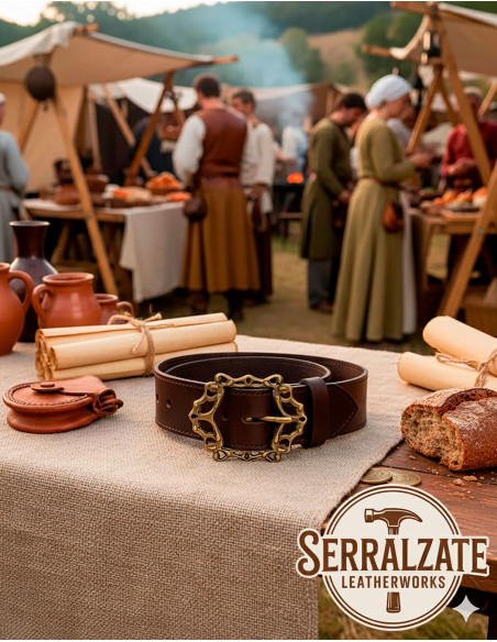 Cintura Medieval Basilio - Marrone scuro