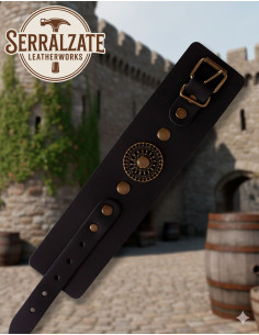Bracciale Medievale Cercatore, 1 unità - Nero 2
