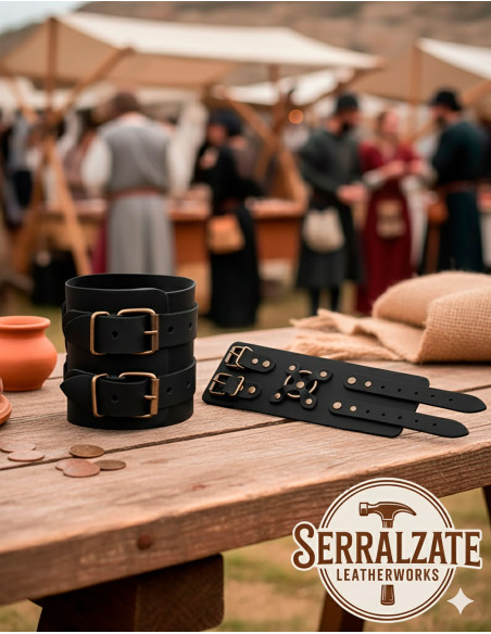 Bracciale medievale Alejandro nero (1...