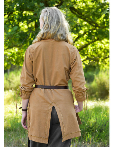 Tunica medievale marrone modello...