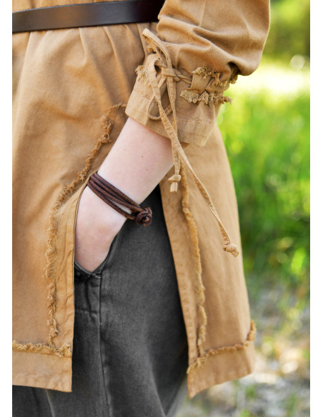 Tunica medievale marrone modello...