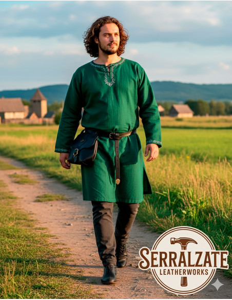 Borsa medievale in pelle modello...