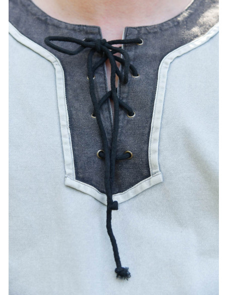 Tunic medievale grigia usurata... Tunic medievale grigia usurata...