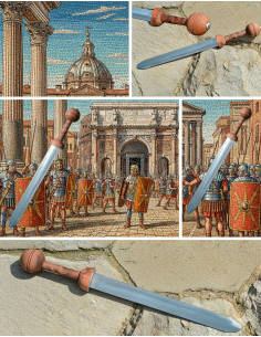 Spada Roman Gladius per il combattimento scenico 2