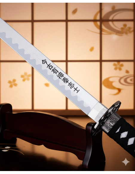 Tsuba decorativa Katana Drago, lama...