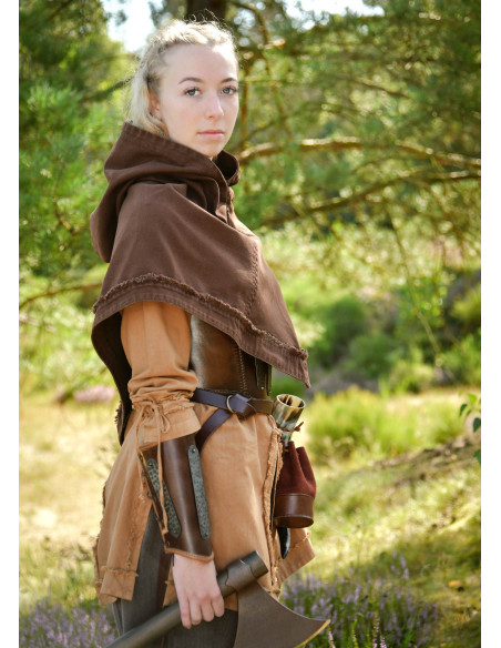 Gugel medievale in cotone modello...