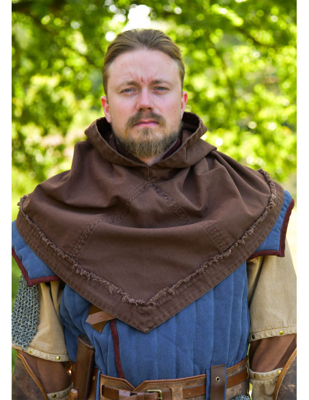 Gugel medievale in cotone modello...