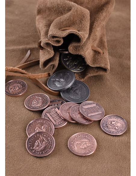 Grande borsa limosnera medievale in...