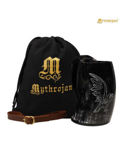 Brocca di corno per idromele Viking Lair (800 ml.)